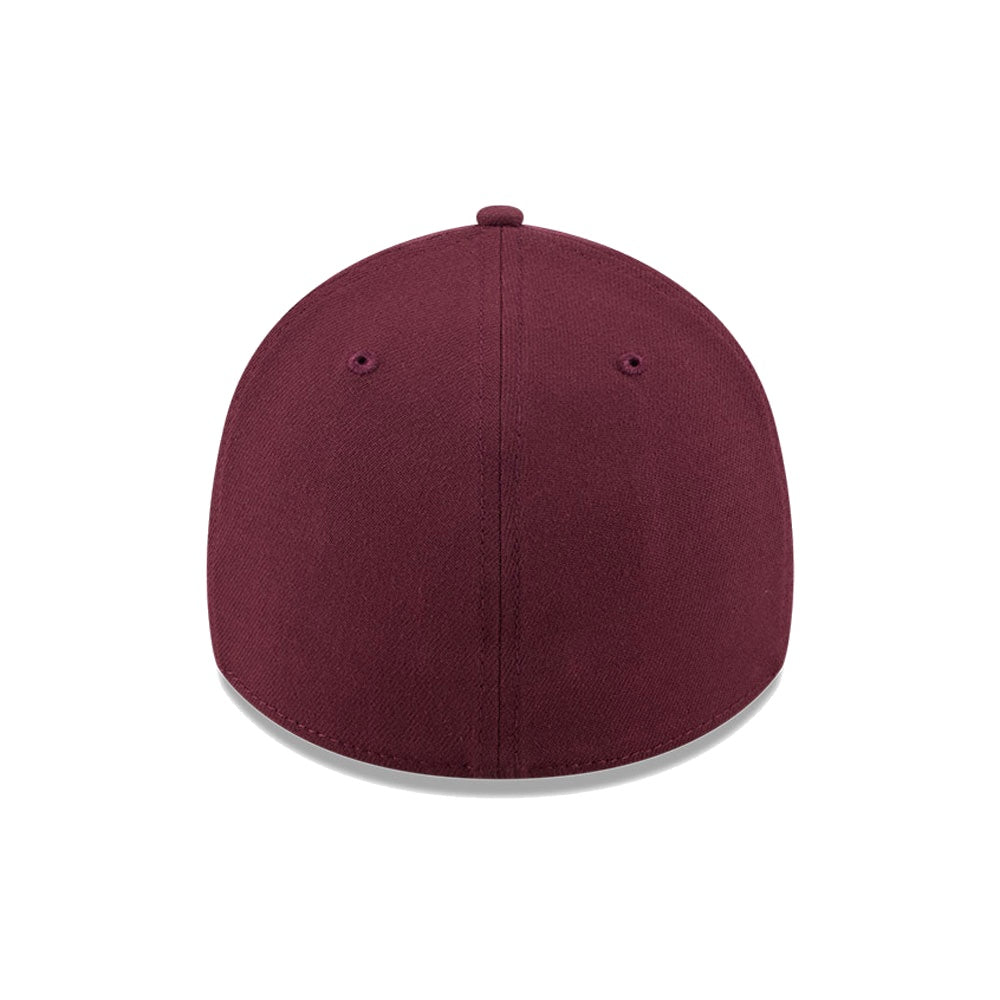 New Era 39THIRTY Frosted Rust Stretch Fit Cap - Maroon - Image 6