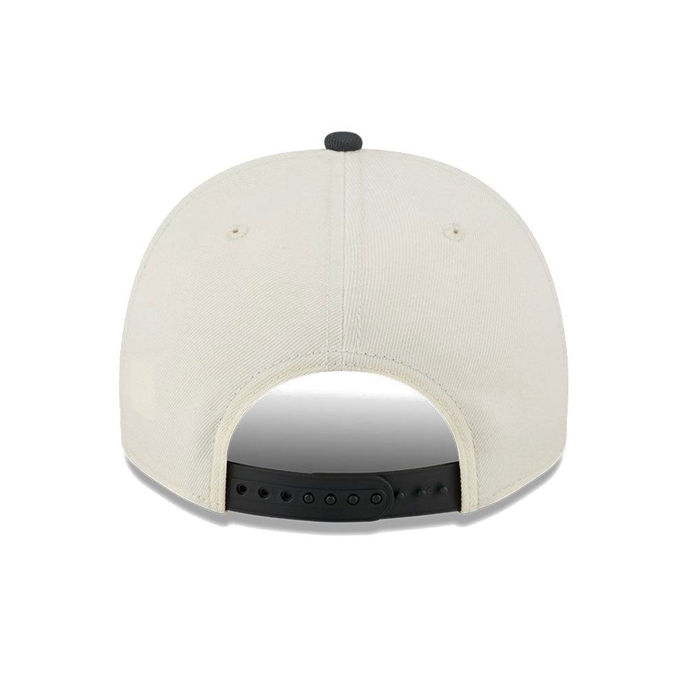 New Era 9FIFTY 3 Times A-Frame Pre-Curved Snapback Anaheim Ducks - Chrome / Steel - Image 5