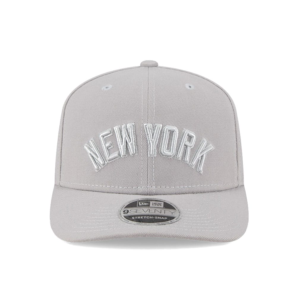 New Era 9SEVENTY Tonal Grey Script Snapback - Grey - Image 3