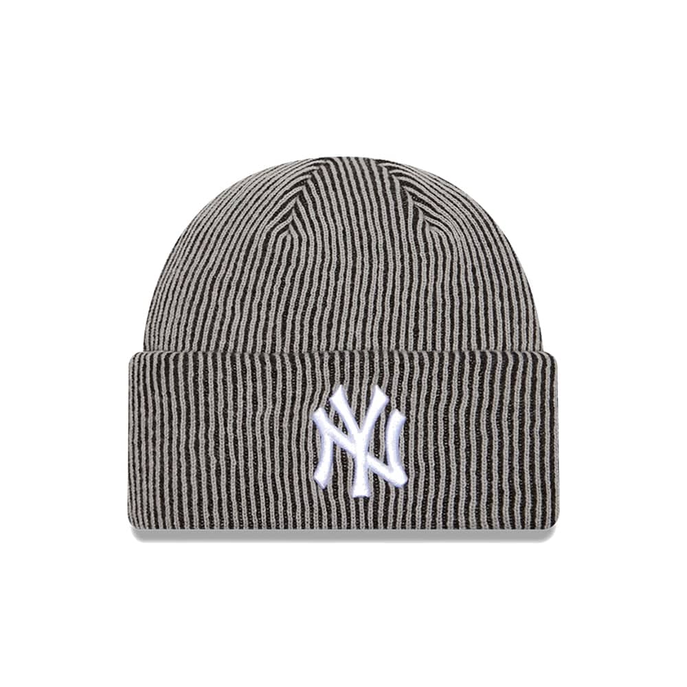 New era Knitted Beanie New York Yankees - Graphite / Black