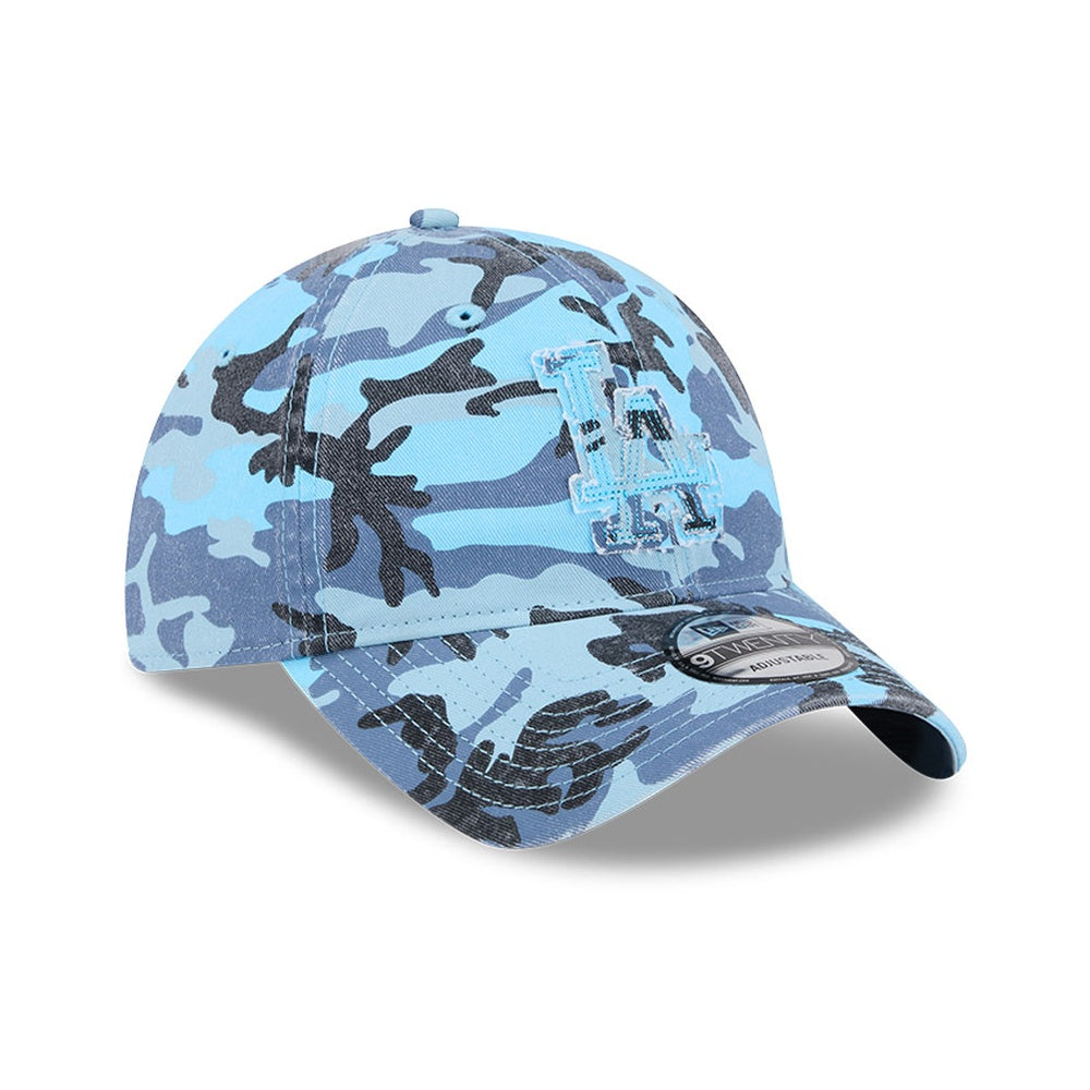 New Era 9TWENTY Frayed Washed Camo Los Angeles Dodgers - Camo - Image 3