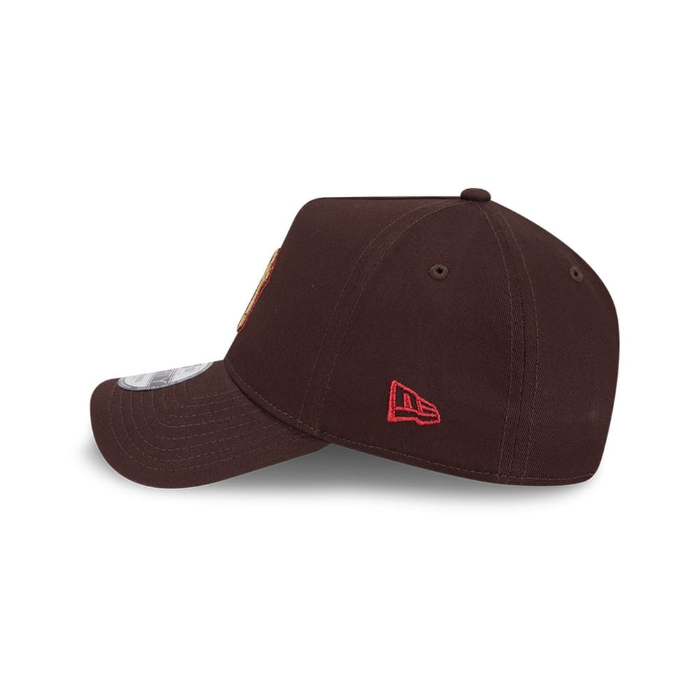New Era 9FORTY A-Frame New York Yankees - Chocolate Cherry - Image 4