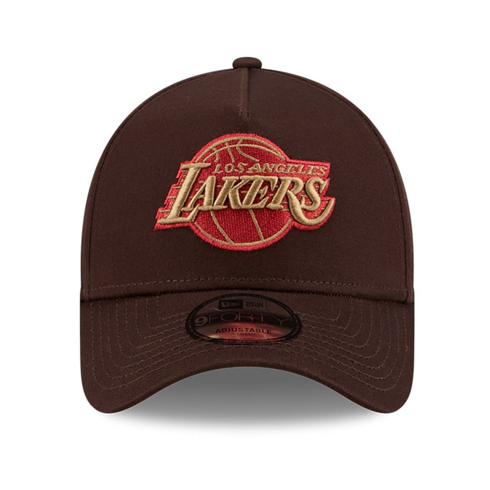 New Era 9FORTY A-Frame Los Angeles Lakers - Chocolate Cherry