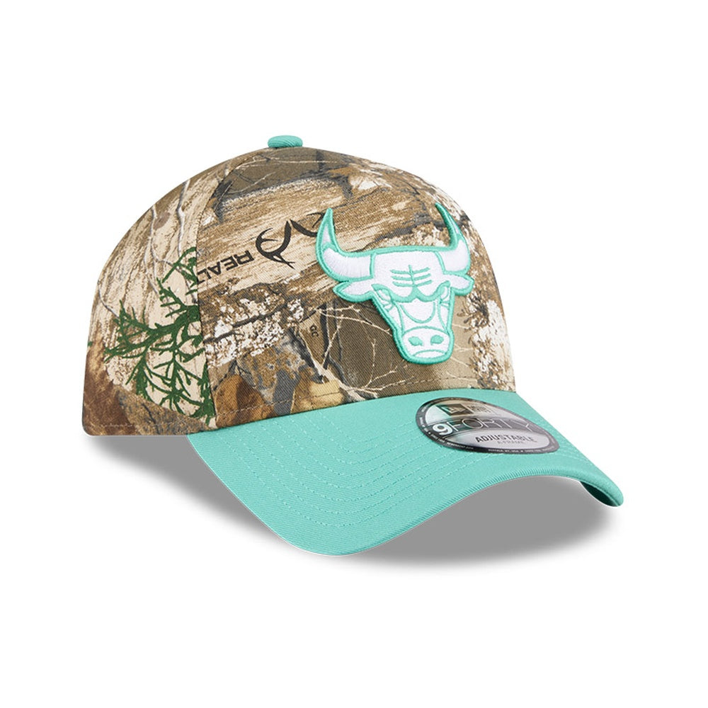 New Era 9FORTY A-Frame RealTree Chicago Bulls - Spring Pastel - Image 3