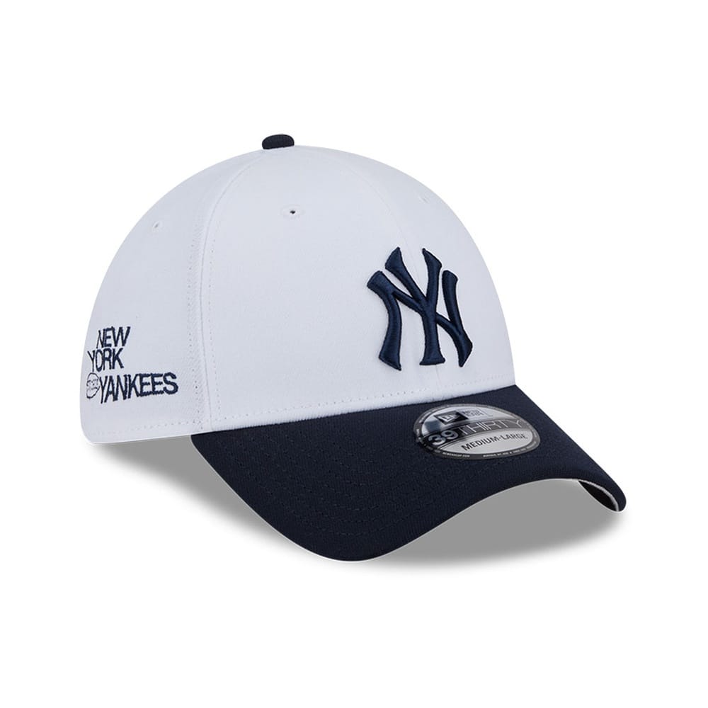 New Era 39THIRTY Modern Essentials New York Yankees - White - Image 3