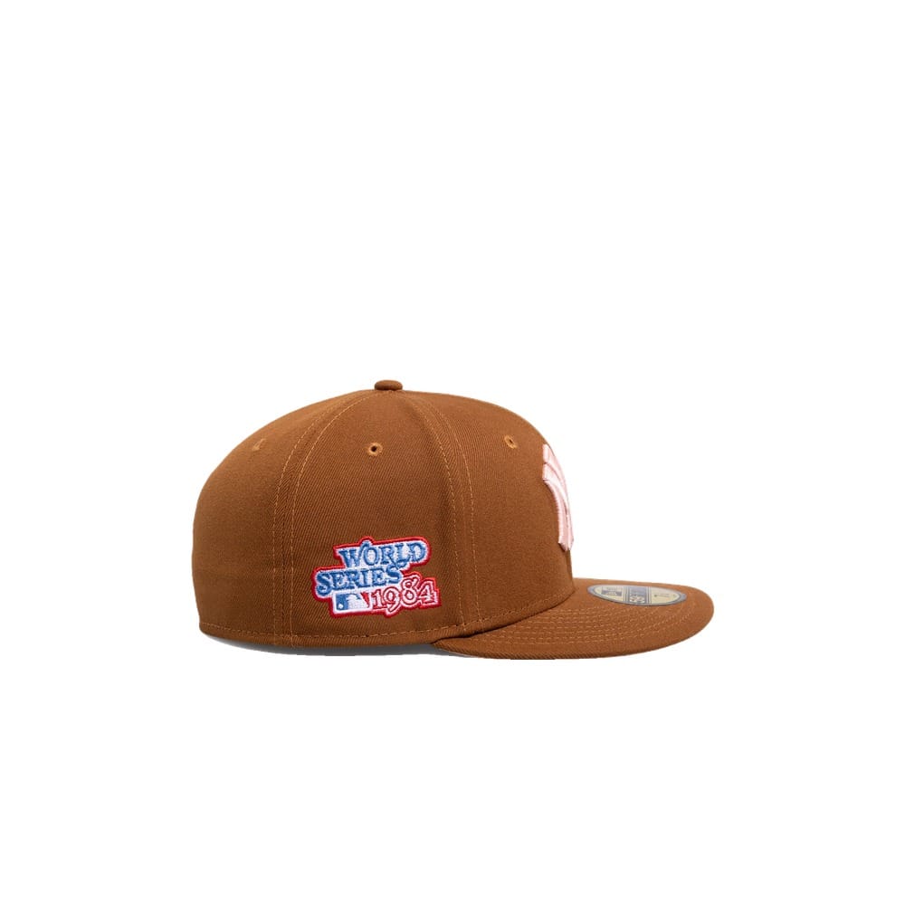 New Era 59FIFTY Fitted Cap New York Yankees - Brown / Pink - Image 3