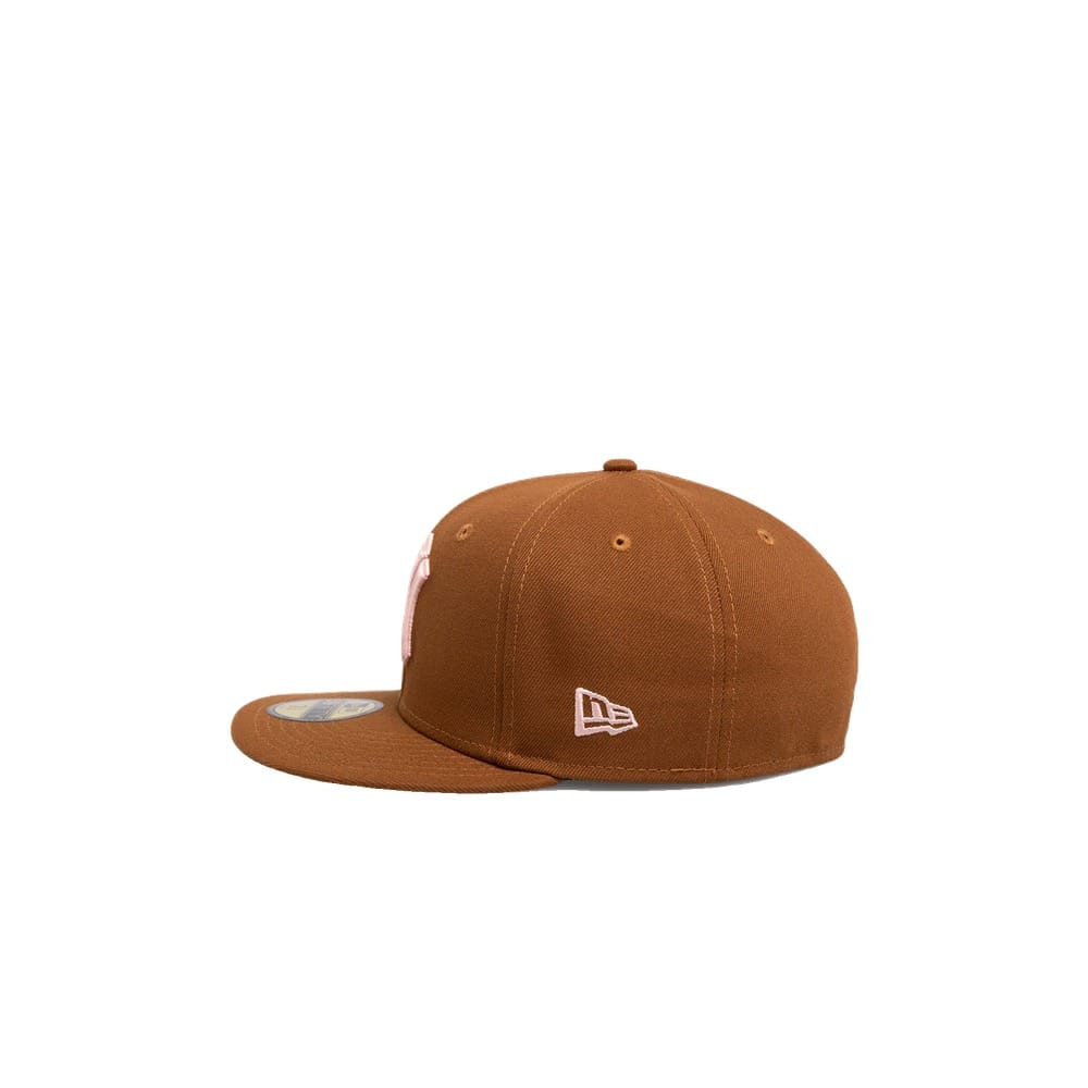 New Era 59FIFTY Fitted Cap New York Yankees - Brown / Pink - Image 4