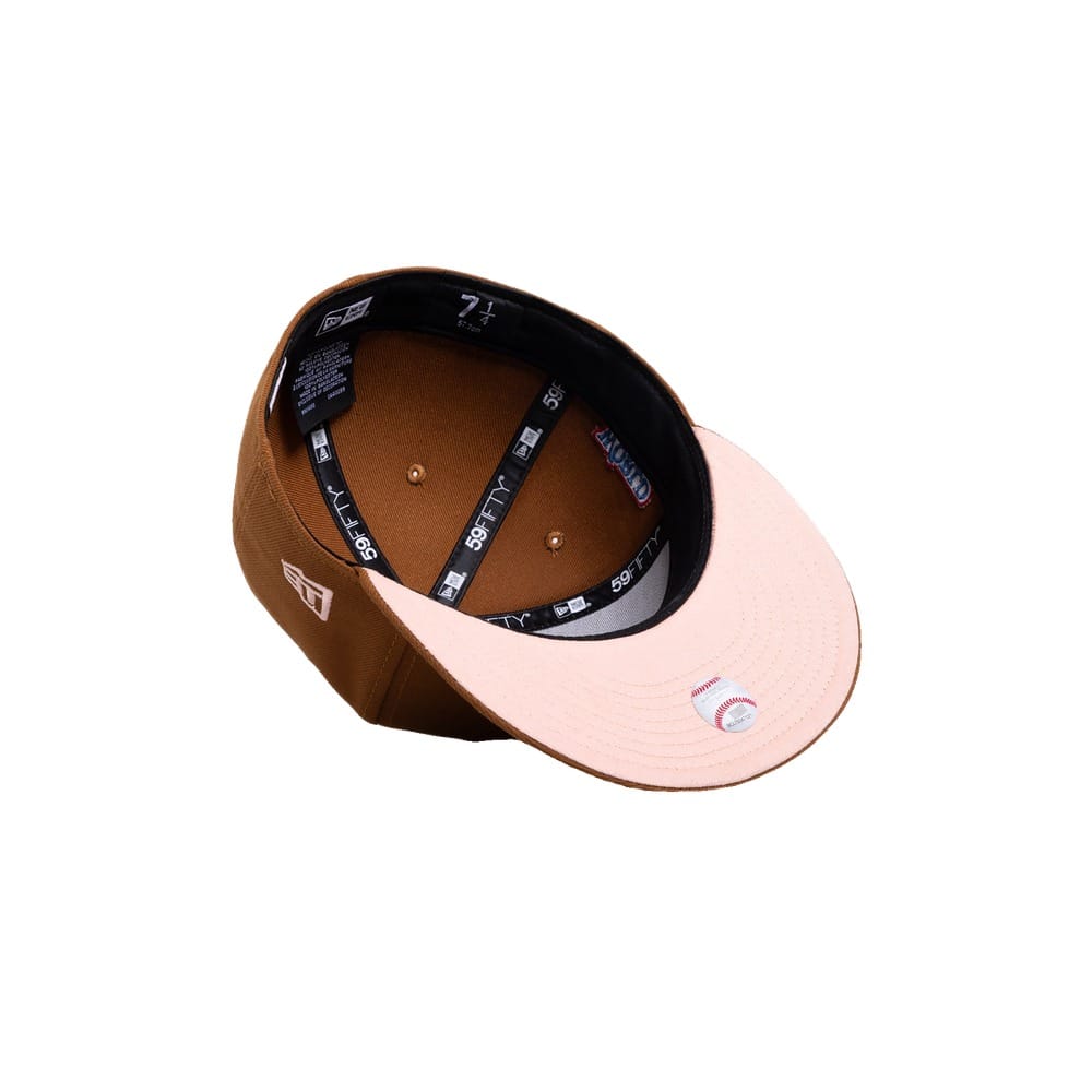 New Era 59FIFTY Fitted Cap New York Yankees - Brown / Pink - Image 6