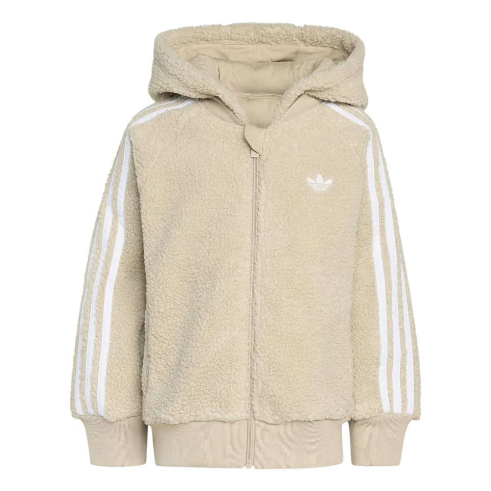 Adidas Kids Care Bears Fleece Tracktop - Khaki Heather