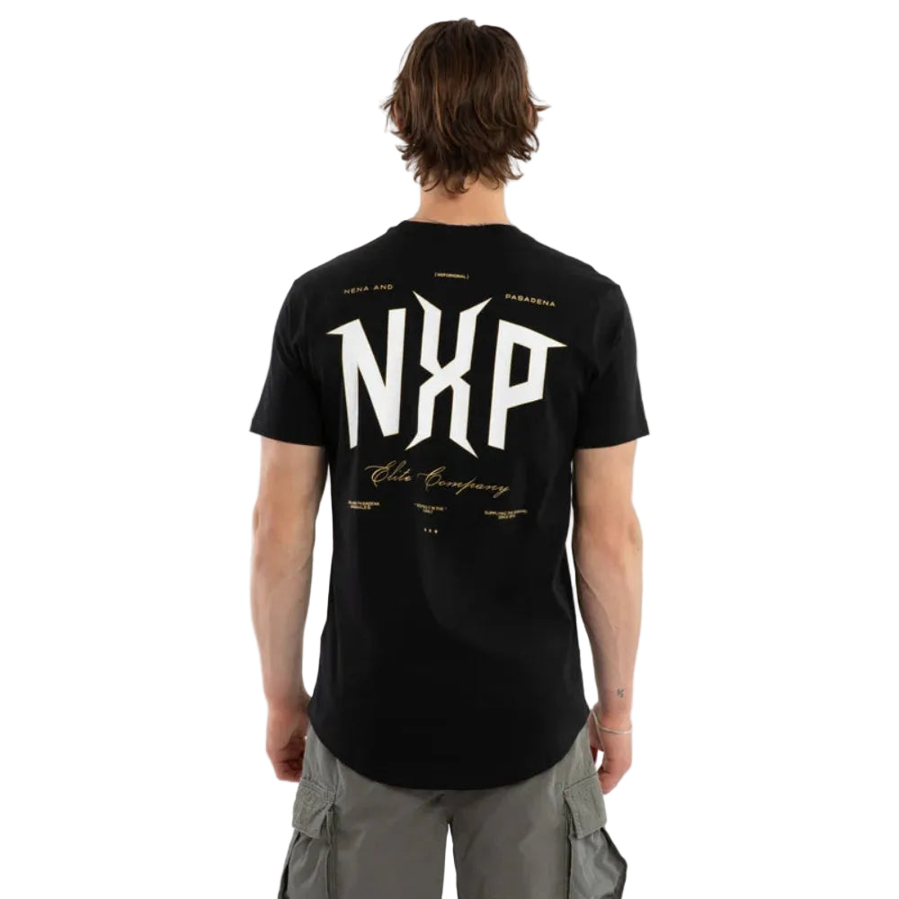 NXP Dominate Dual Curved Tee - Jet Black