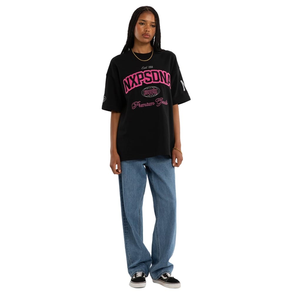 NXP Focus Loopback Raptor Tee - Anthracite Black