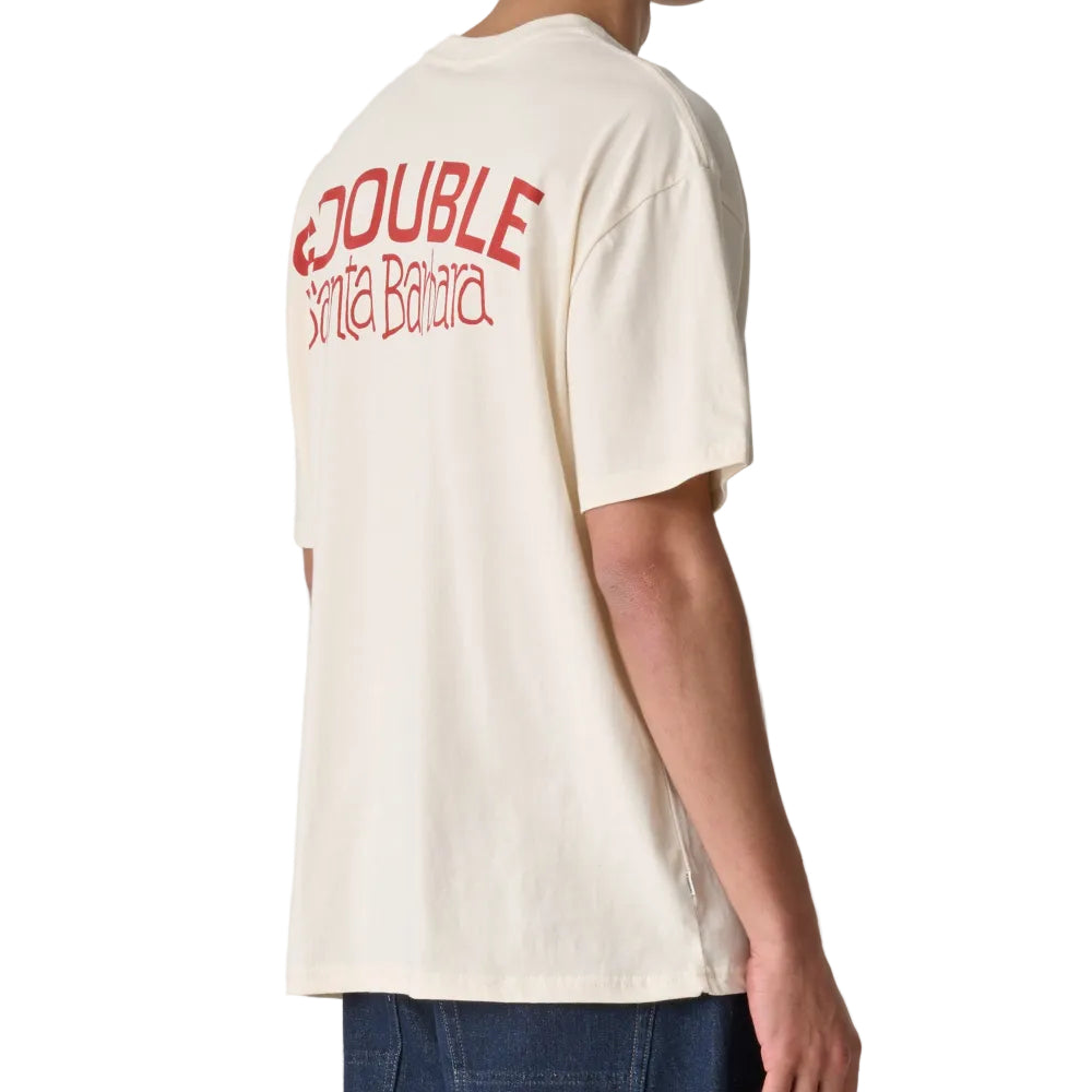 S / DOUBLE Santa Barbara SS Tee - Unbleached