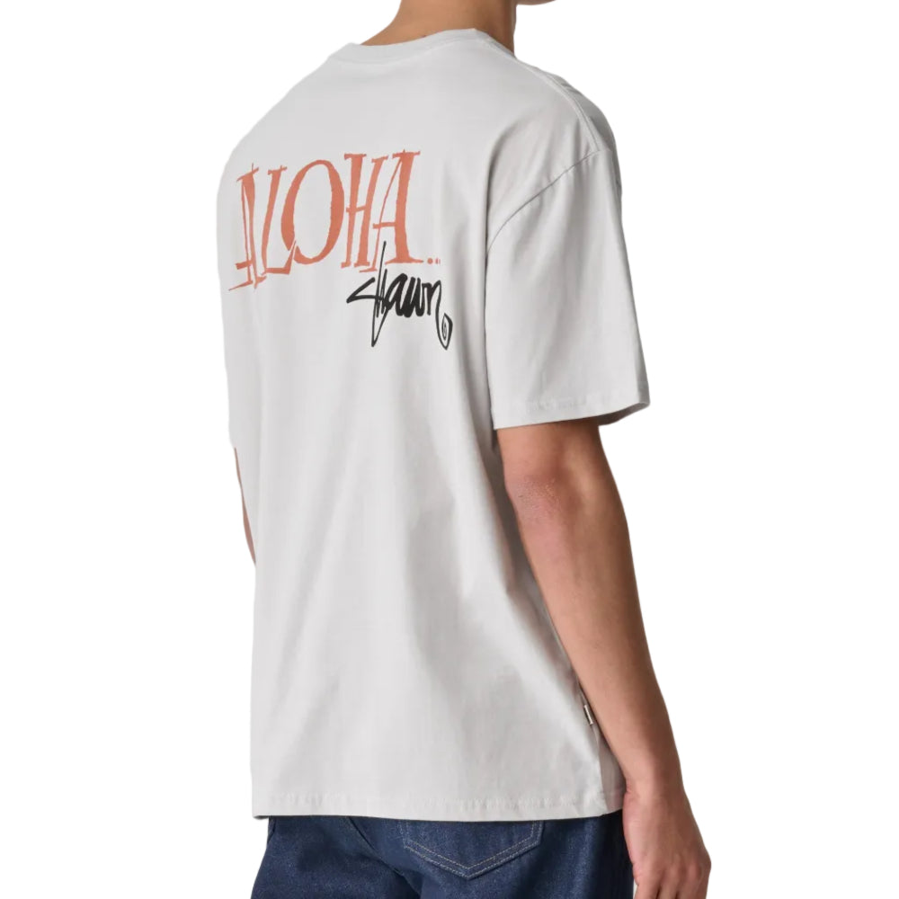 S / DOUBLE Aloha SS Tee - Light Blue
