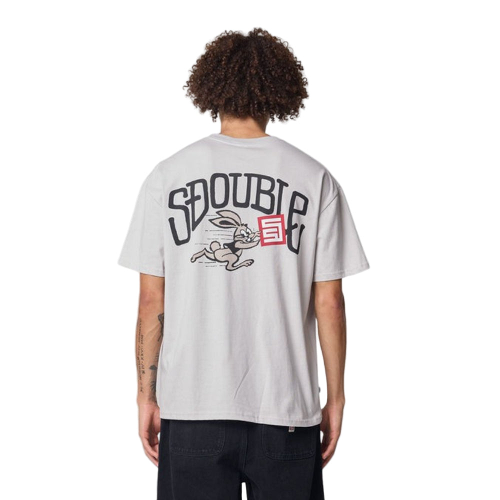 S / DOUBLE Rabbit SS Tee - Light Blue