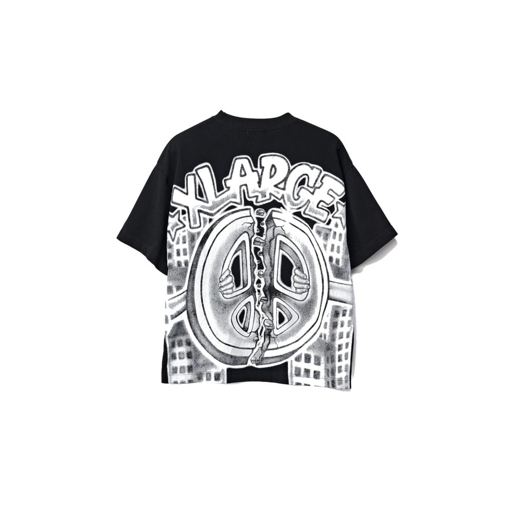 XLarge Peace City Gorilla Fit Tee - Black - Image 5