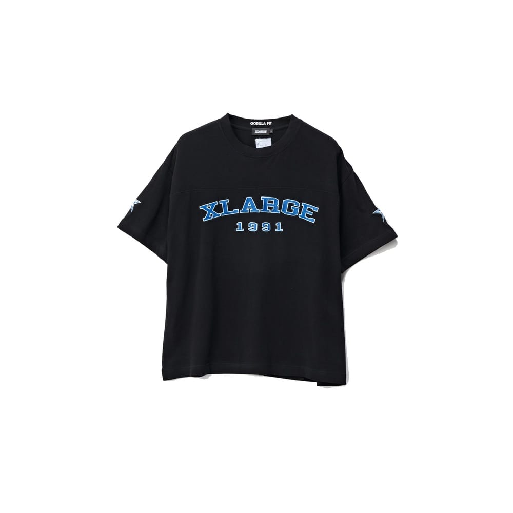XLarge College Star Gorilla Fit Tee - Pigment Black