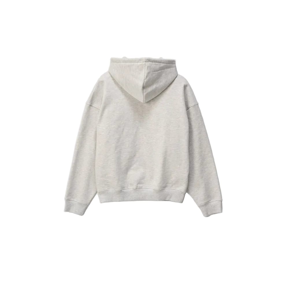 XLarge Eli Plaid Gorilla Fit Zip Hoodie - Snow Marle - Image 5
