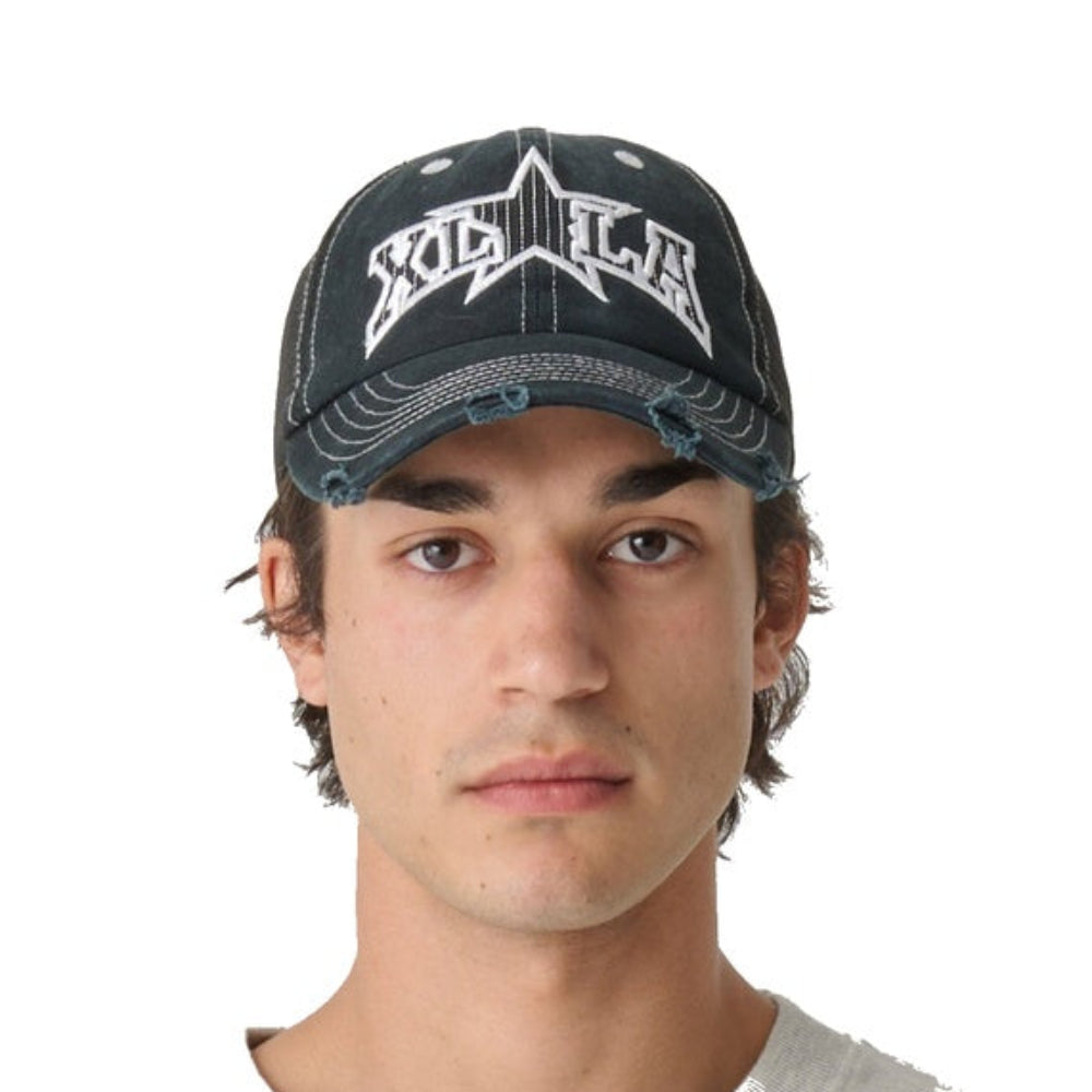 XLarge LA Star Low Pro Trucker Cap - Black - Image 2