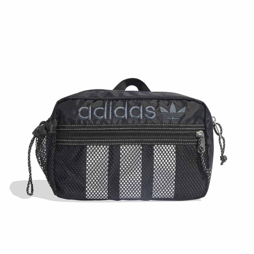 adidas Mesh Waist Bag - Black
