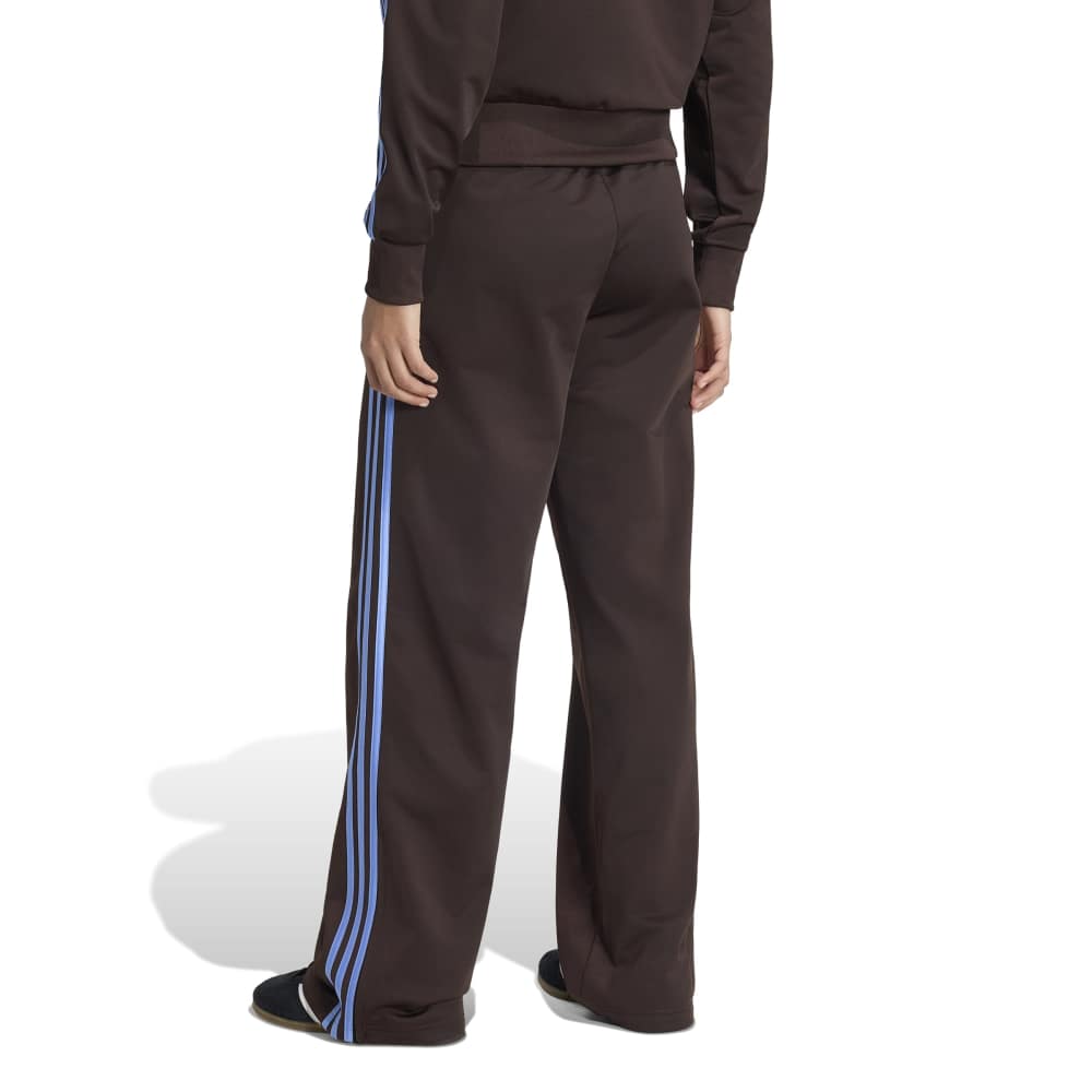 Adidas Women's Firebird Loose Track Pants - Aurora Coffee / Blue Fusion