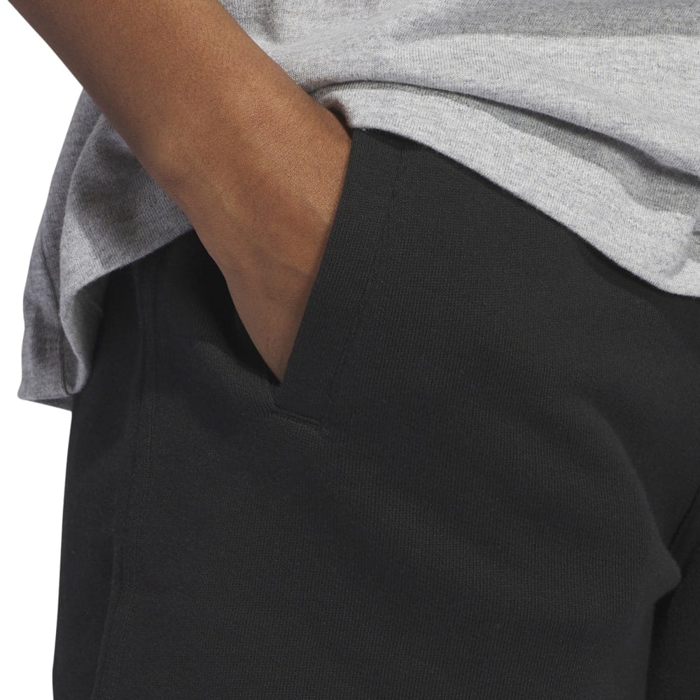 adidas Womens Essentials French Terry Short - Black