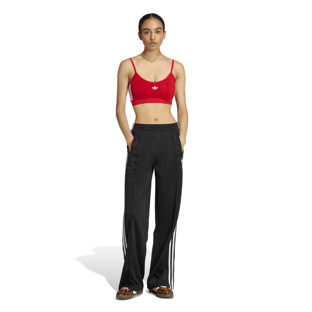 Adidas Womens Loose Firebird Track Pant - Black / White