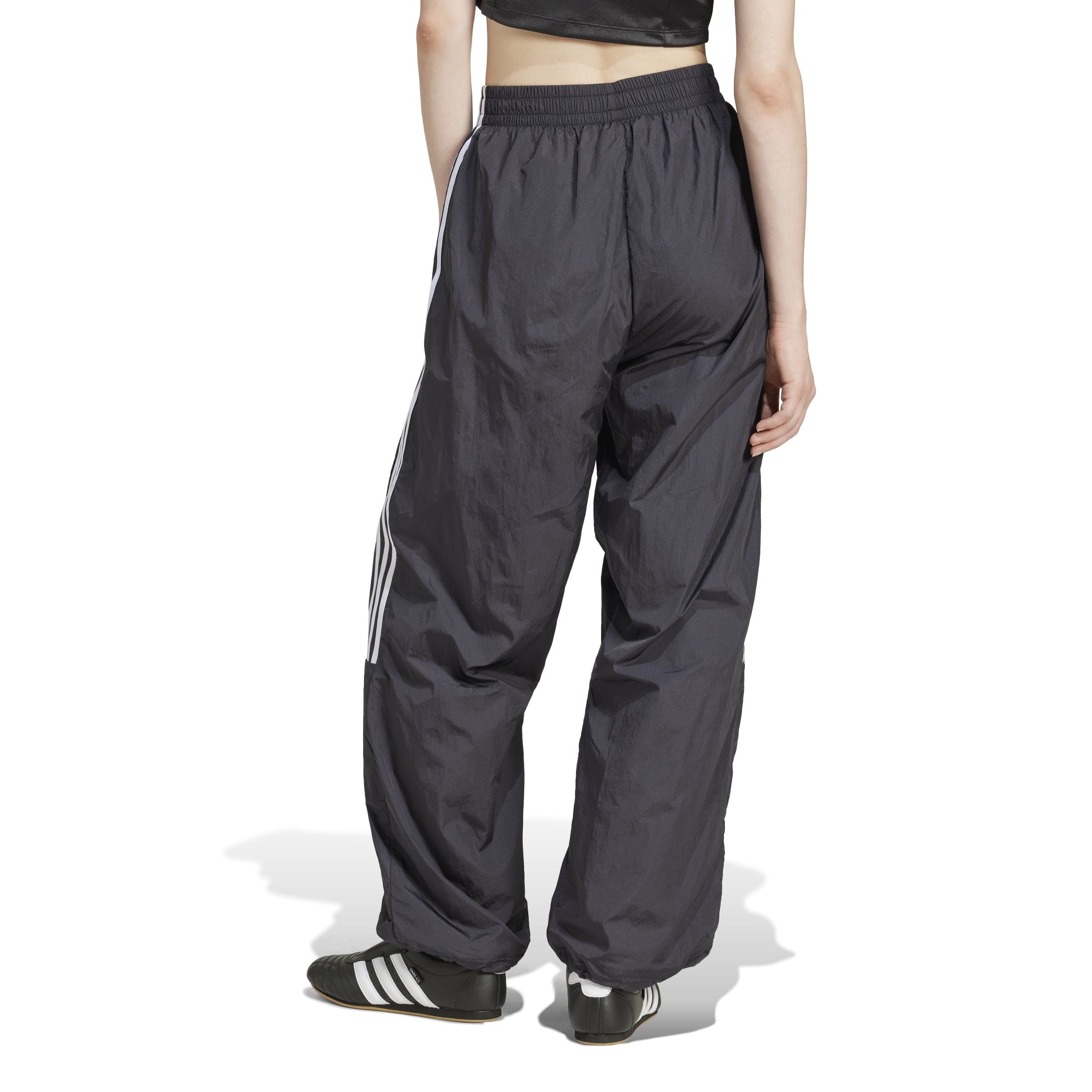 adidas adicolor Teamgeist Oversized Track Pant - Black / White