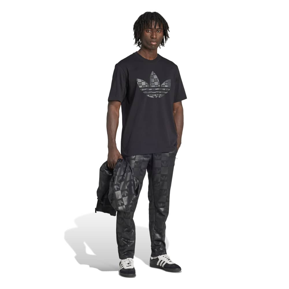 adidas Monogram All Over Print Track Pant - Black