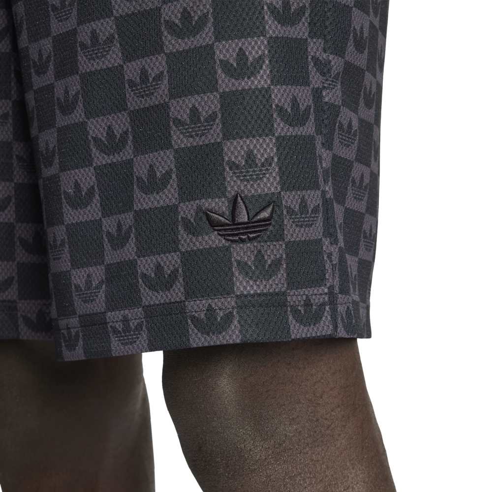adidas Monogram Regular Mesh Short - Black
