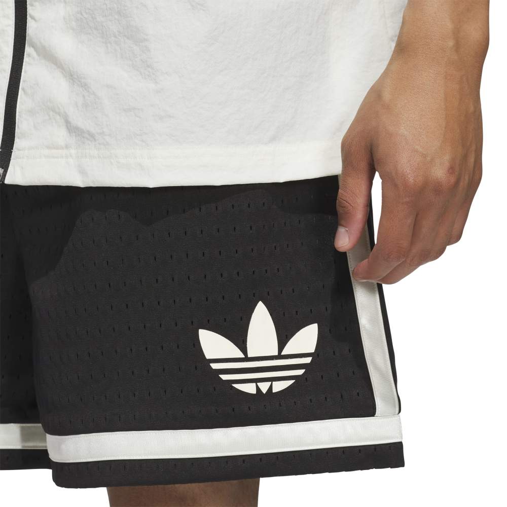 adidas Originals Basketball Shorts - Black / Ivory