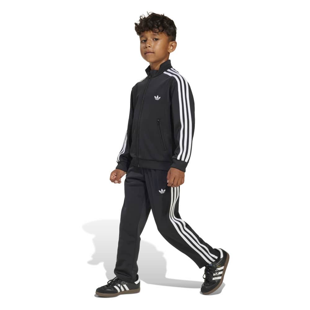 adidas Children's Firebird Tracksuit - Black