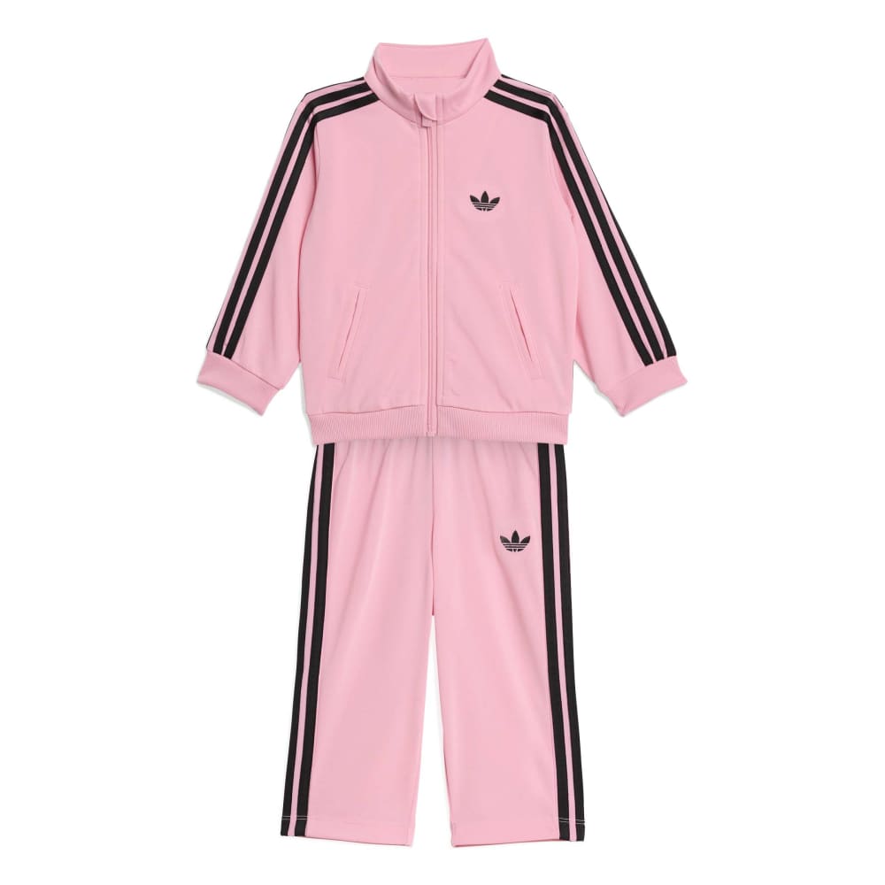 adidas Infants Firebird Tracksuit - Light Pink / Black