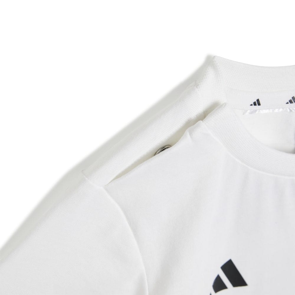 adidas Infants Marvel Spider-Man Short Tee Set - White