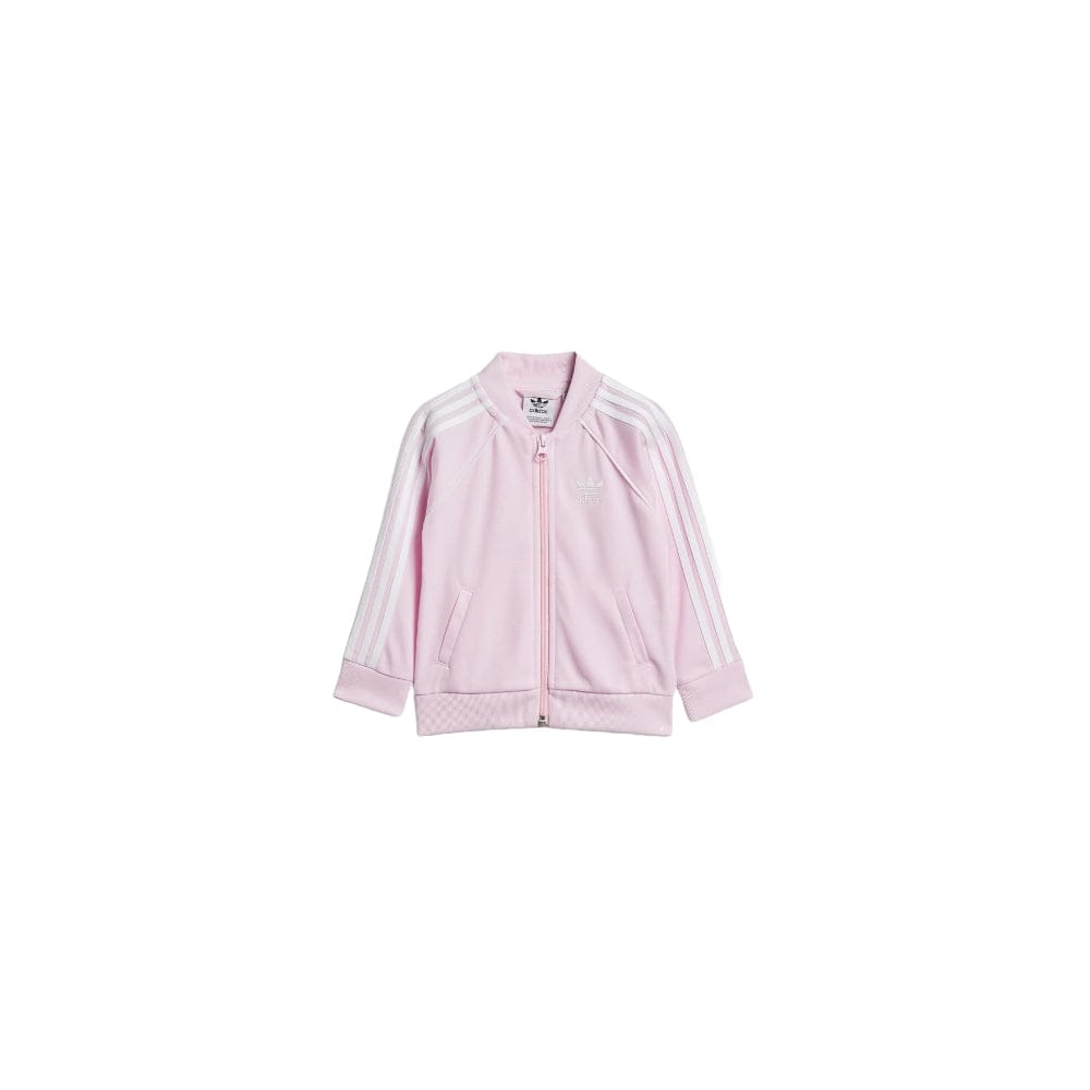 adidas Infants Superstar Tracksuit - Clear Pink