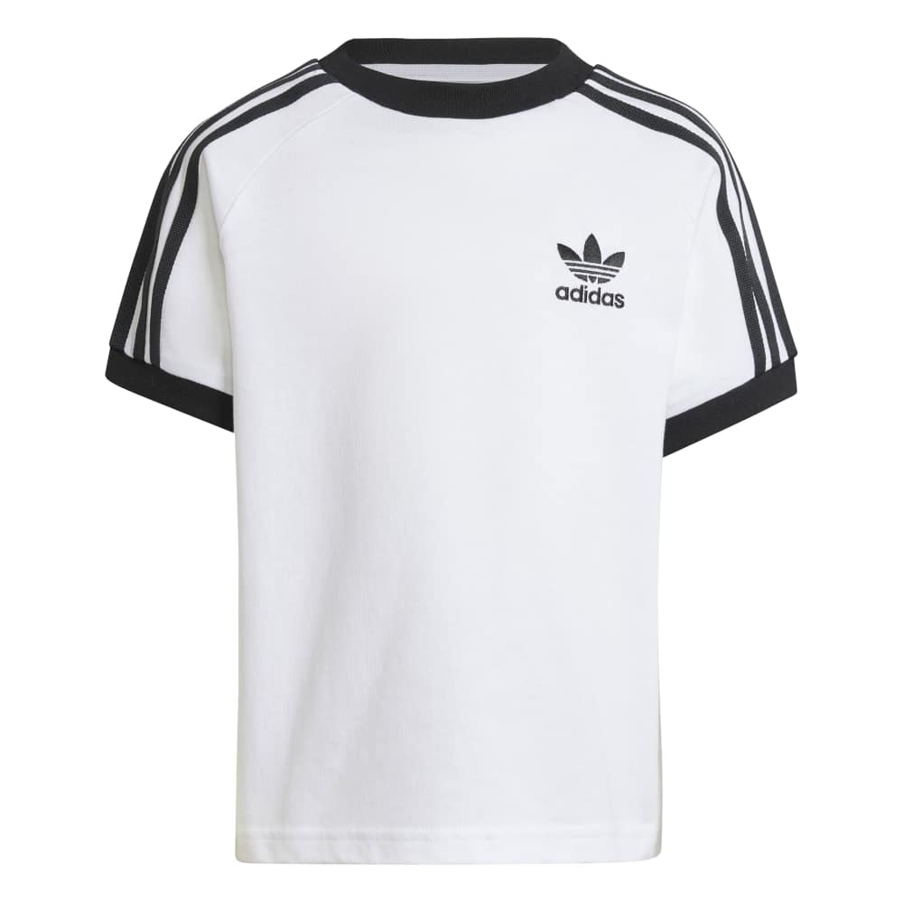 adidas Kids Adicolor Trefoil Tee - White