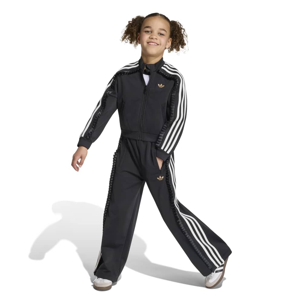Adidas Kids Firebird Loose Tracksuit - Black