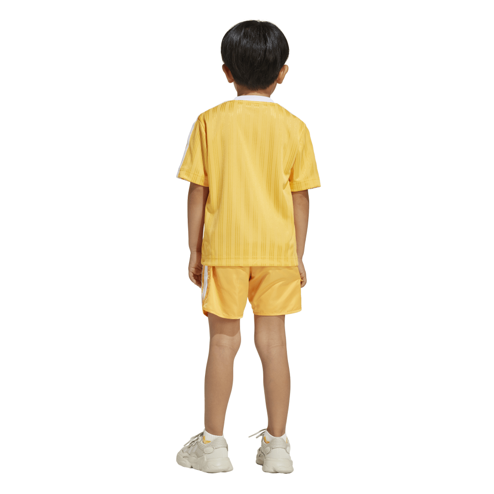 Adidas Kids Football Shorts and Tee Set - Gold