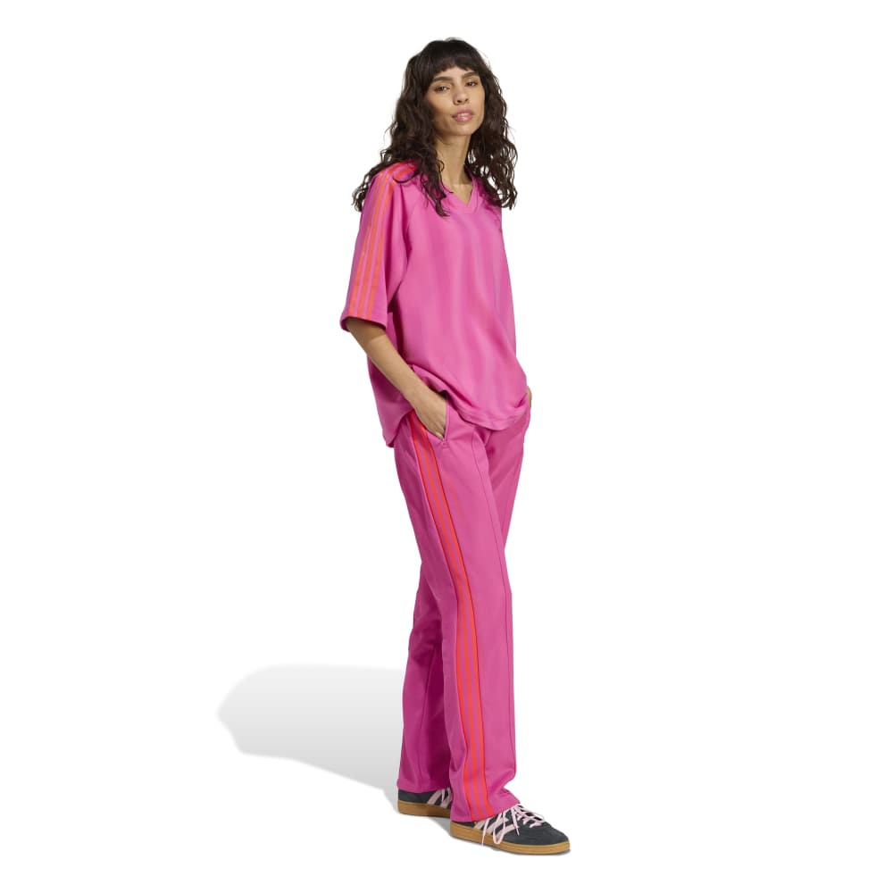 adidas Loose Linear Tee - Semi Lucid Fuchsia