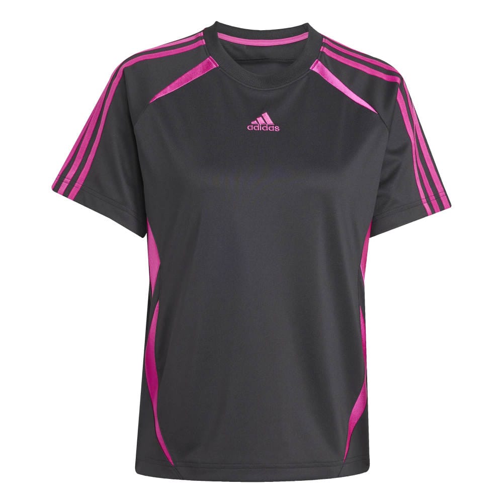 adidas Womens Adicolor Teamgeist Loose Tee - Black / Pink
