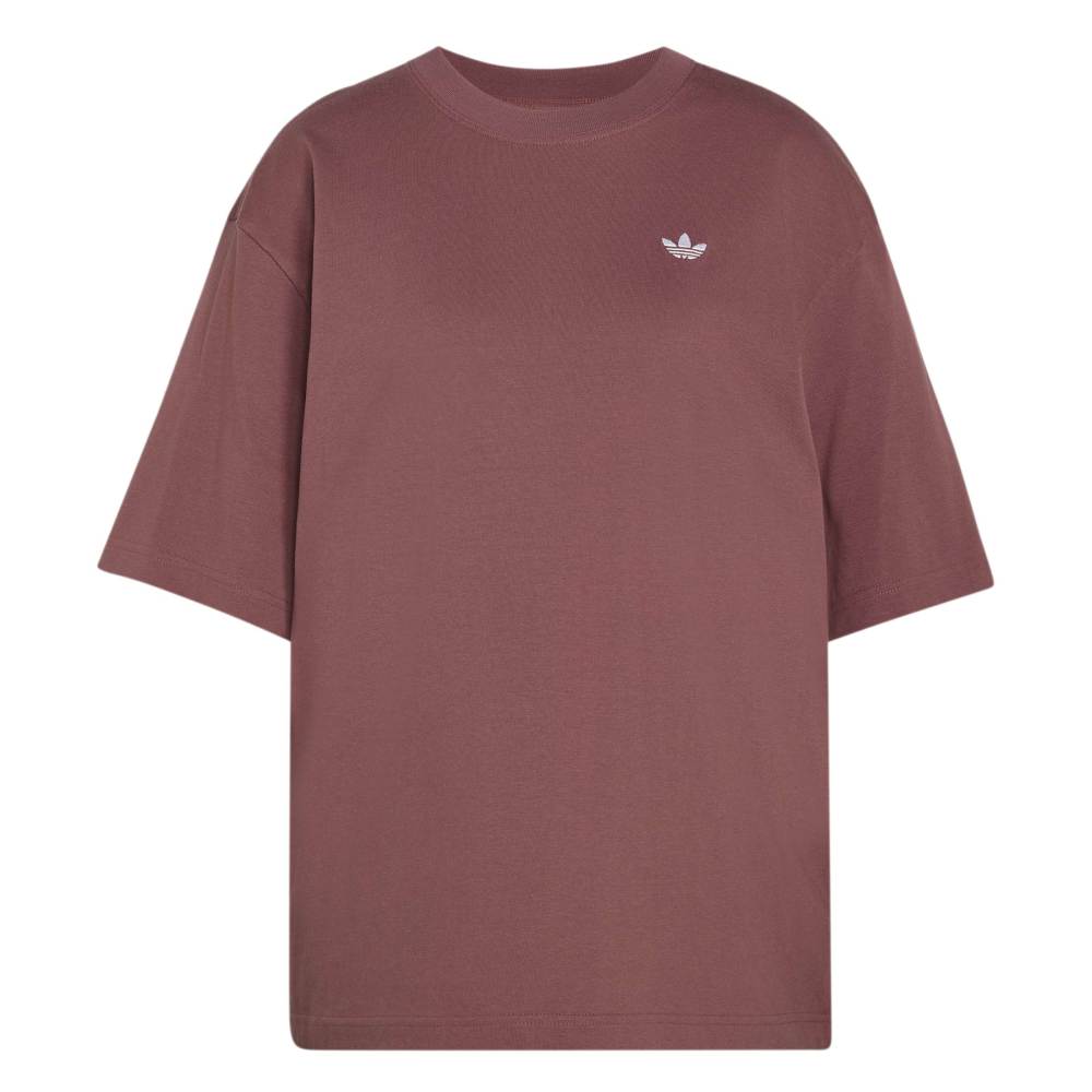 Adidas Womens Essentials Boyfriend Tee - Burgundy