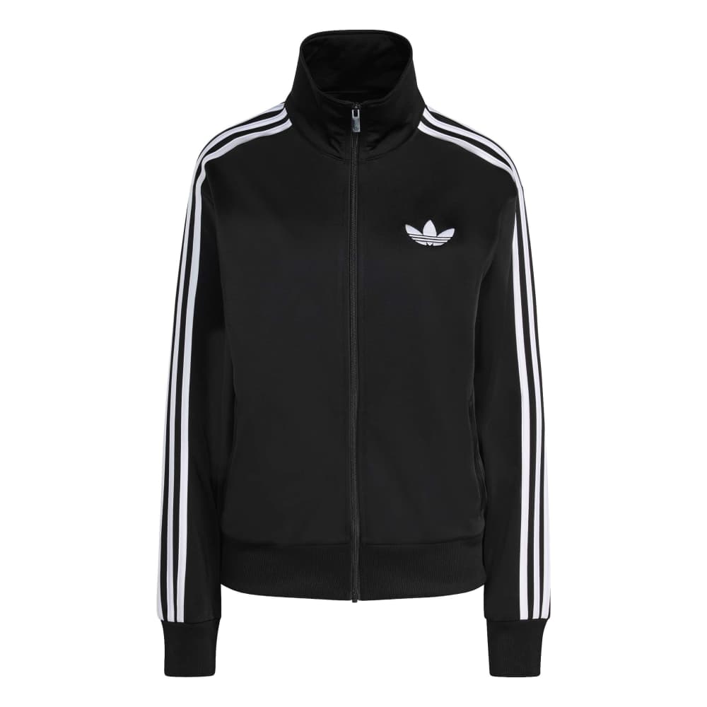 Adidas Womens Loose Firebird Track Top - Black / White