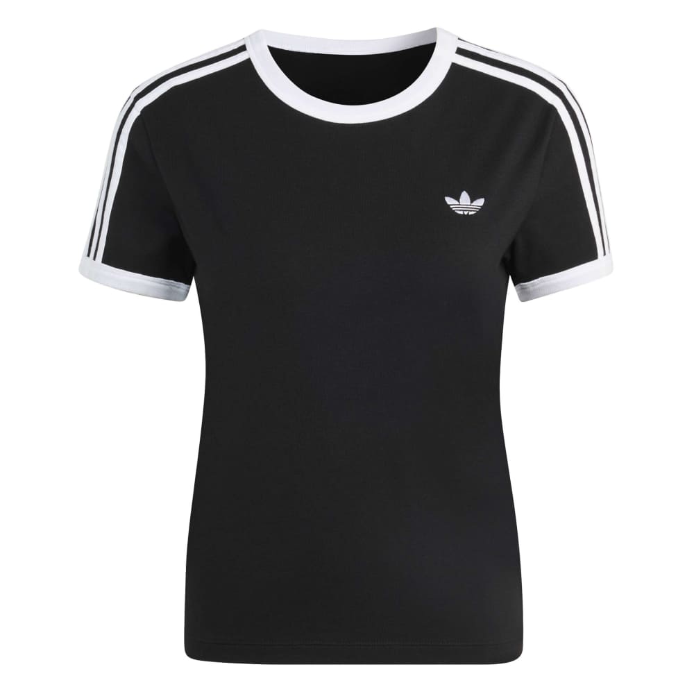 adidas 3-Stripes Slim Tee - Black