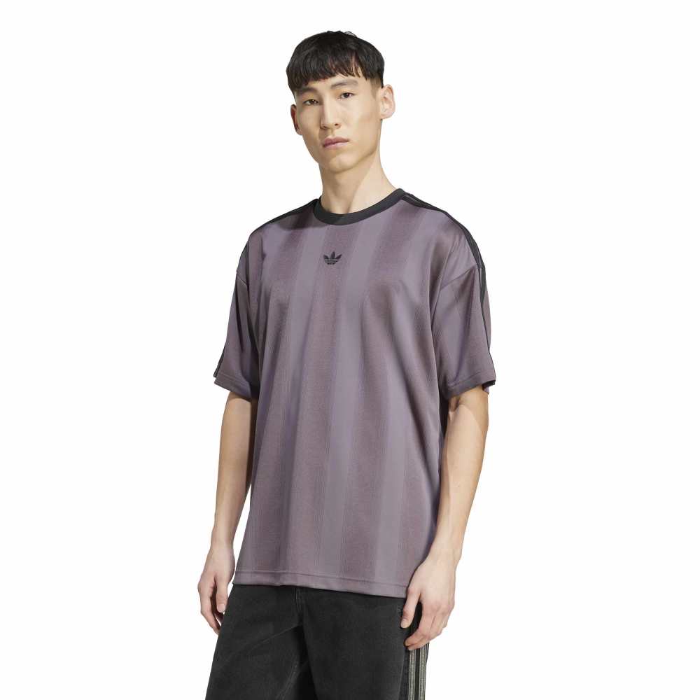 adidas Adicolor Jacquard Jersey - Grey Strata / Black