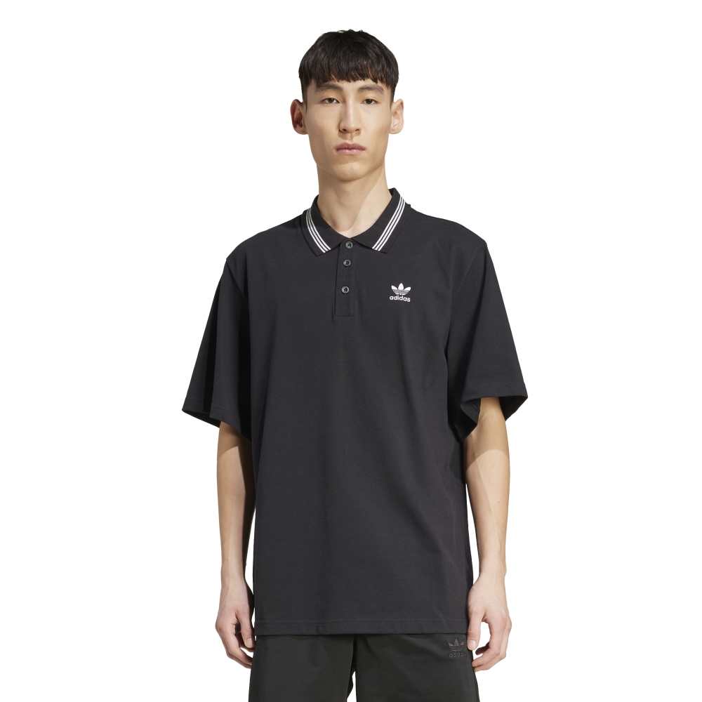 adidas Adicolor Loose Polo - Black