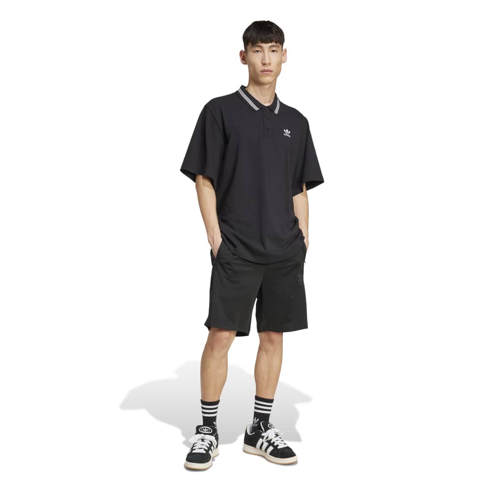 adidas Adicolor Loose Polo - Black