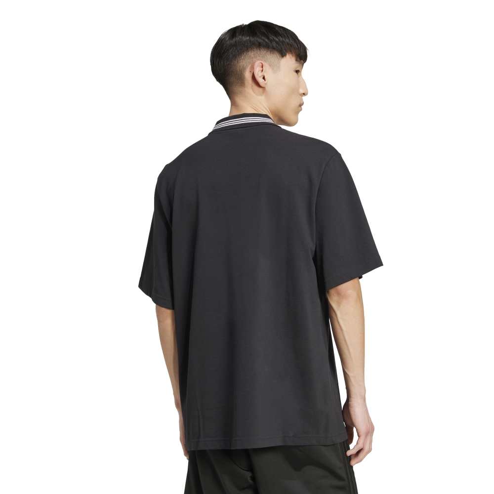 adidas Adicolor Loose Polo - Black