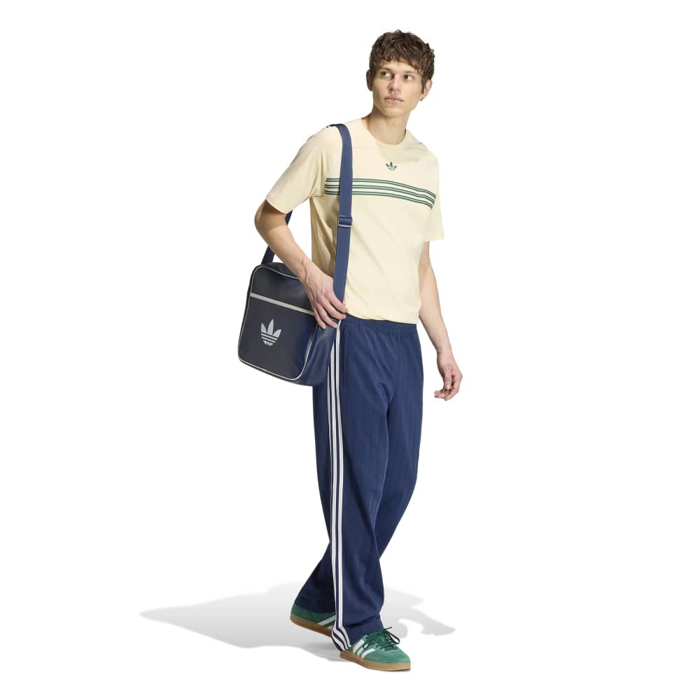 Adidas Chest Stripes T-Shirt - Warm Vanilla
