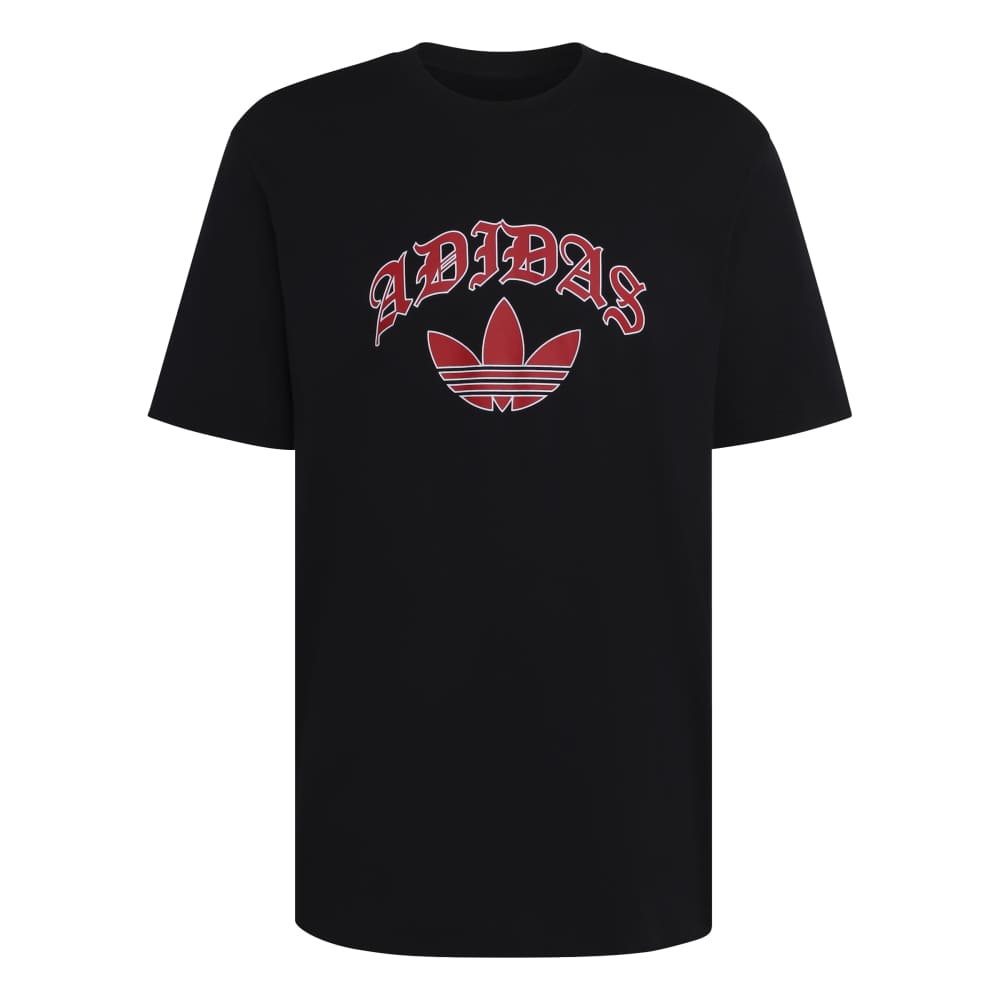 adidas GFX Trefoil Tee - Black