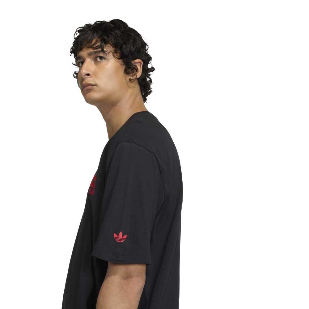 Adidas GFX Varsity Tee - Black