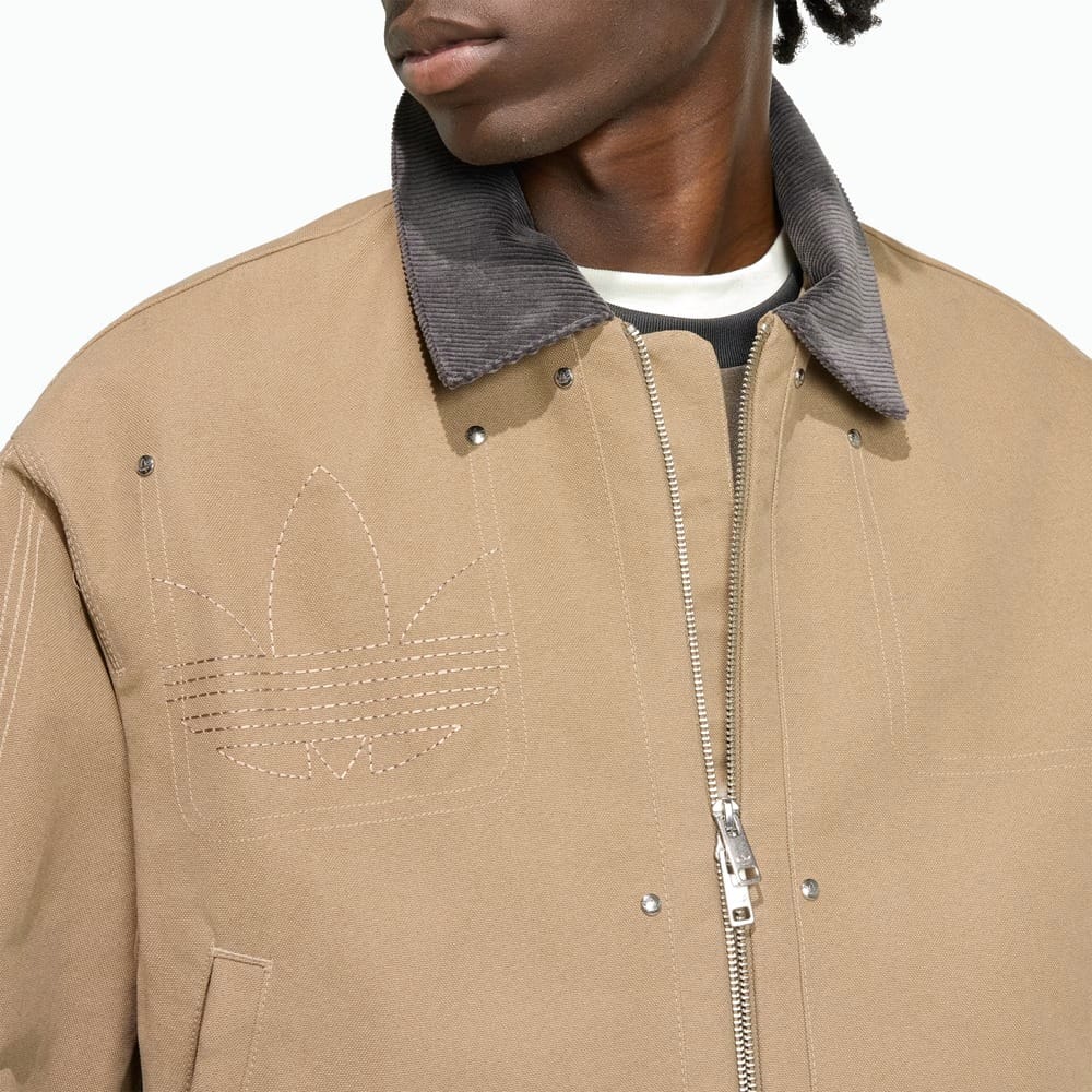 adidas Premium Essentials Bomber Jacket - Khaki Six